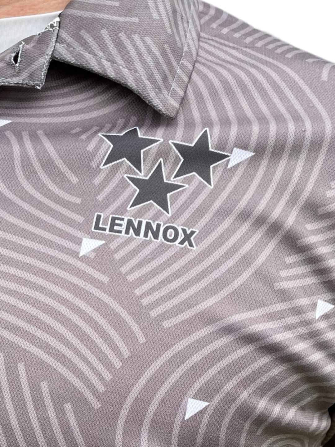 Lennox Pro Golf Polo Grey Swirl